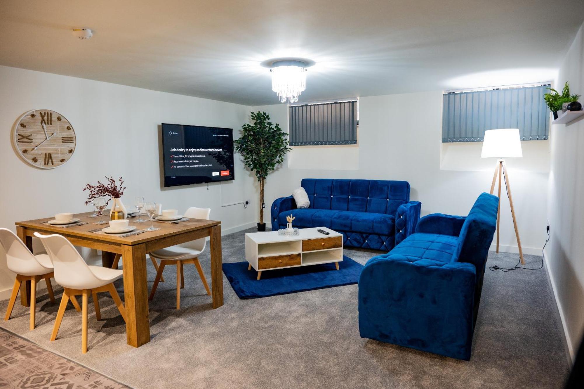 شقة Basement Bliss Hideaway برادفورد المظهر الخارجي الصورة